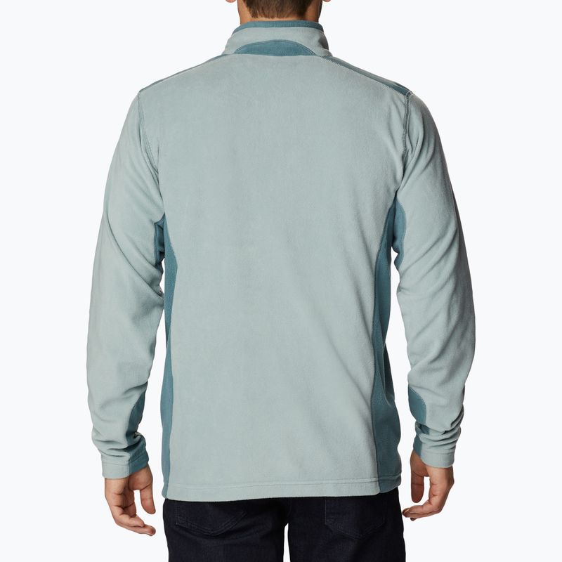 Bluza polarowa męska Columbia Klamath Range Full Zip niagara/metal 2