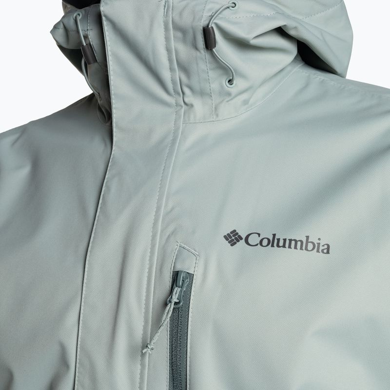 Kurtka przeciwdeszczowa męska Columbia Hikebound niagara/metal 8