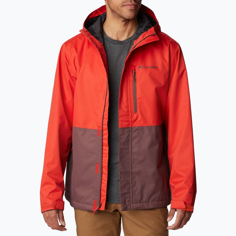 Kurtka przeciwdeszczowa męska Columbia Hikebound spicy/light raisin 5