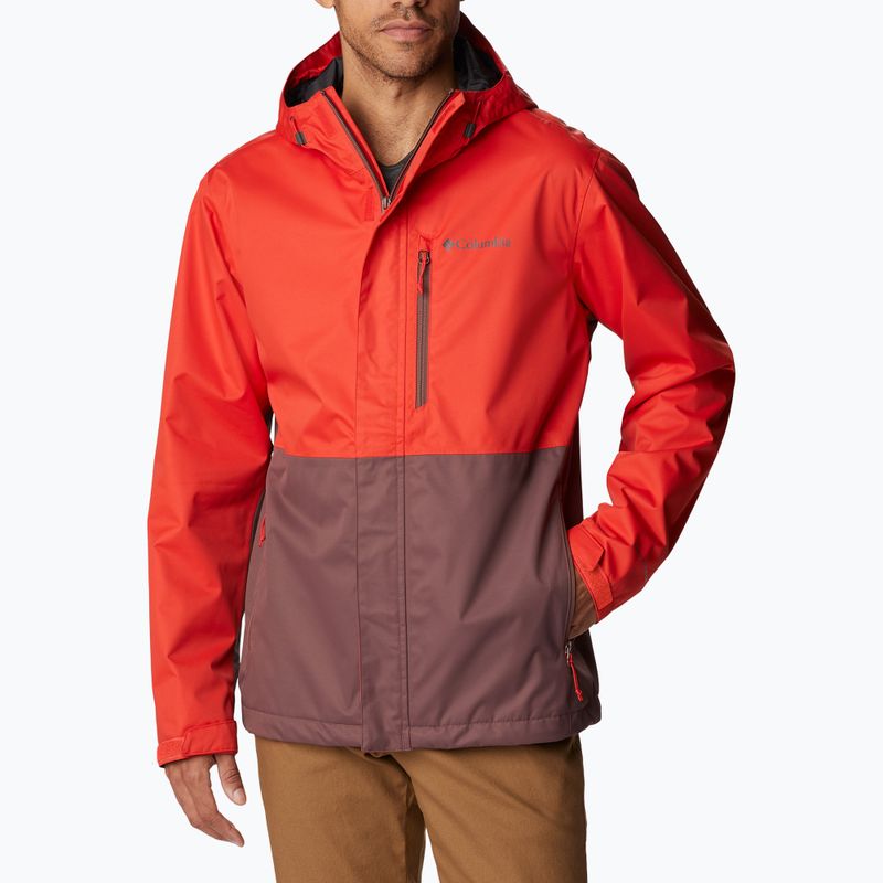 Kurtka przeciwdeszczowa męska Columbia Hikebound spicy/light raisin 7