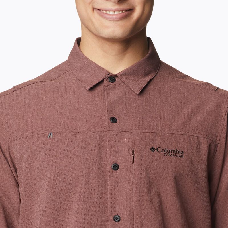 Koszula męska Columbia Titan Pass 2.0 Irco light raisin 5