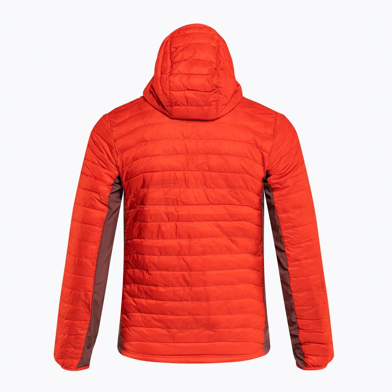 Kurtka hybrydowa męska Columbia Powder Pass Hooded spicy/light raisin 9