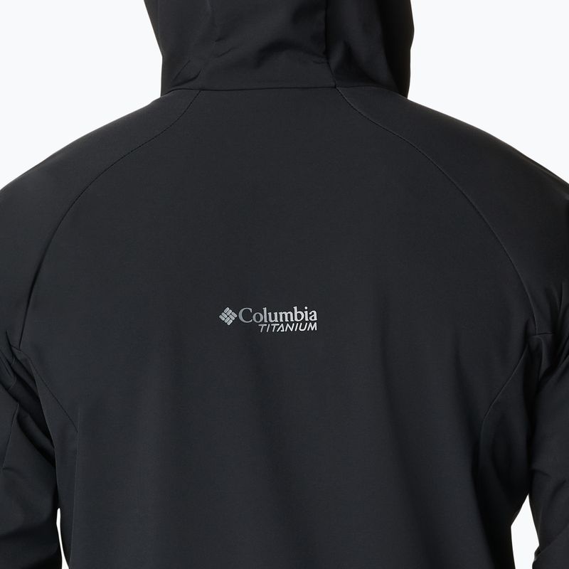 Kurtka softshell męska Columbia Platinum Peak Softshell black 10