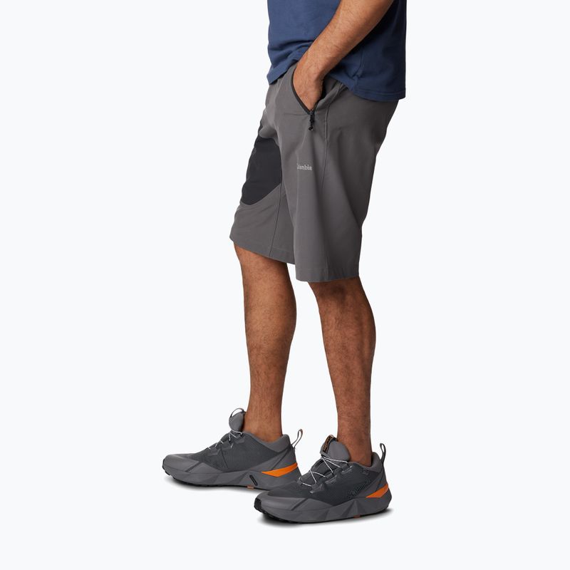 Spodenki trekkingowe męskie Columbia Triple Canyon II city grey 3