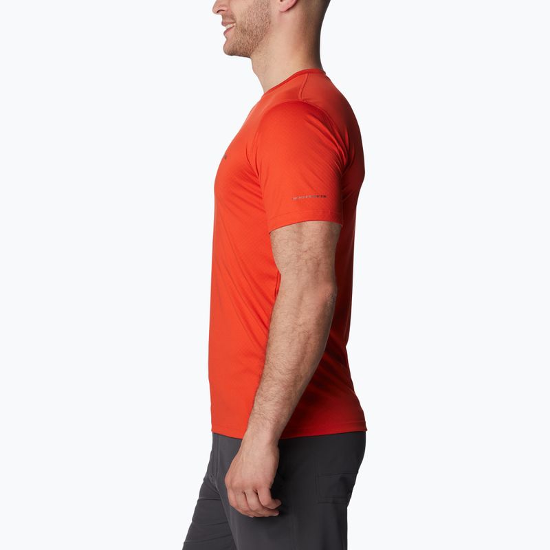 Koszulka trekkingowa męska Columbia Zero Rules spicy 3
