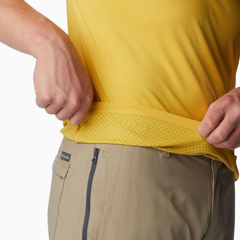 Koszulka trekkingowa męska Columbia Zero Rules golden nugget 5