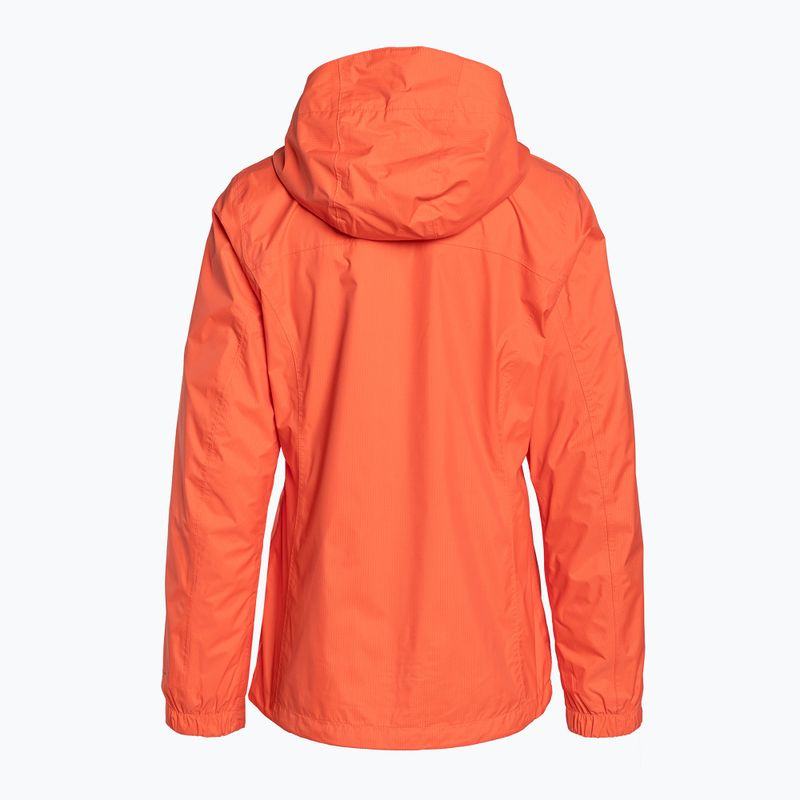 Kurtka przeciwdeszczowa damska Columbia Pouring Adventure II sunset orange 2