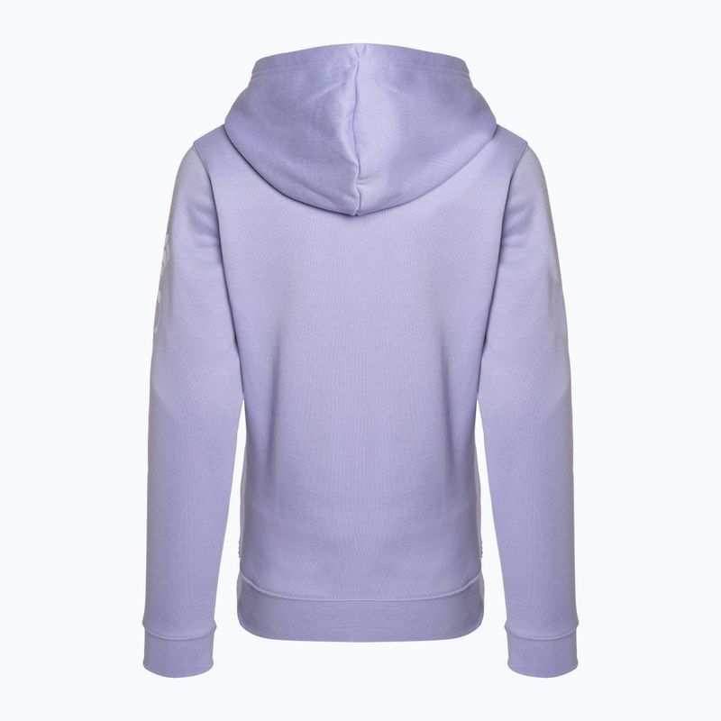 Bluza damska Columbia Trek Graphic Hooded frosted purple/white logo 5