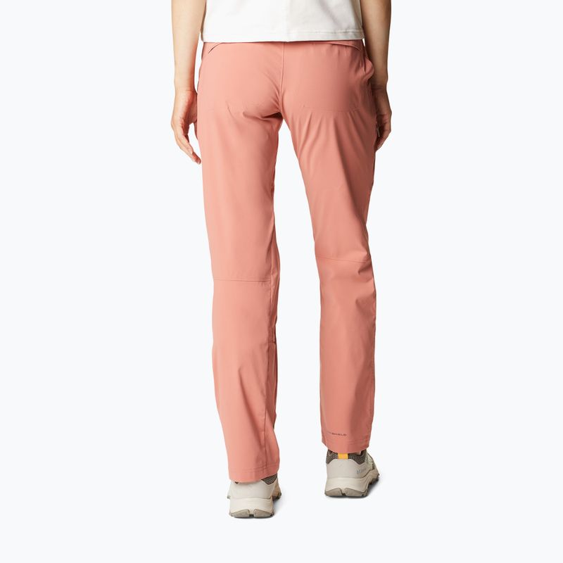 Spodnie trekkingowe damskie Columbia Saturday Trail EU dark coral 2