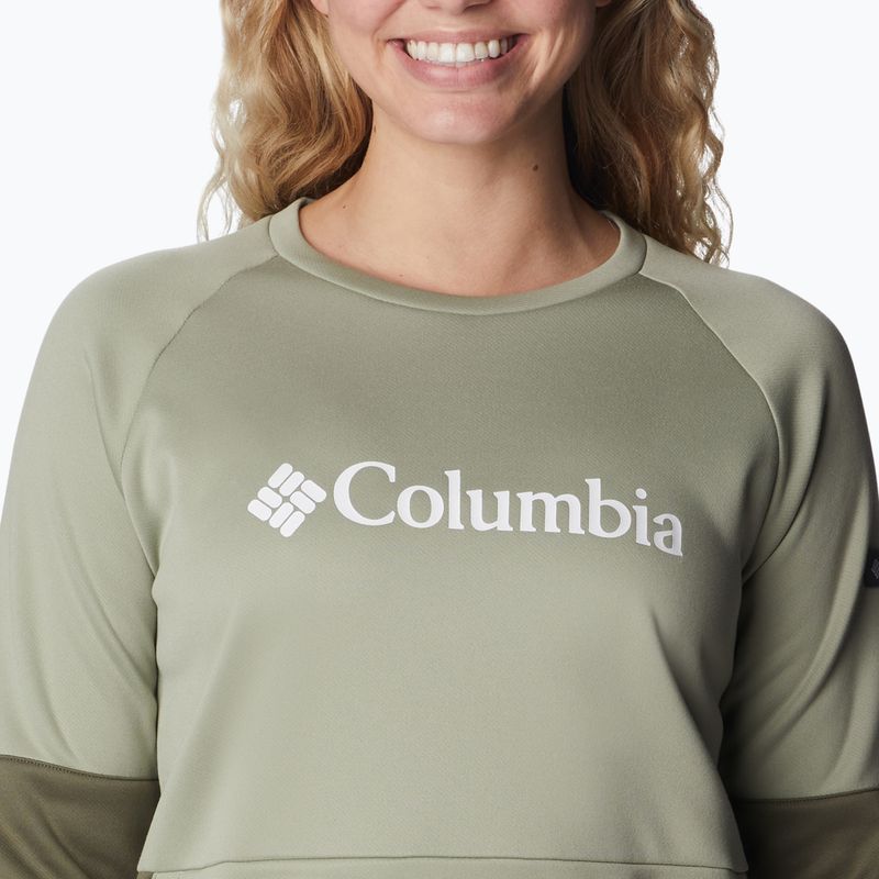 Bluza damska Columbia Windgates Crew safari/stone green 4