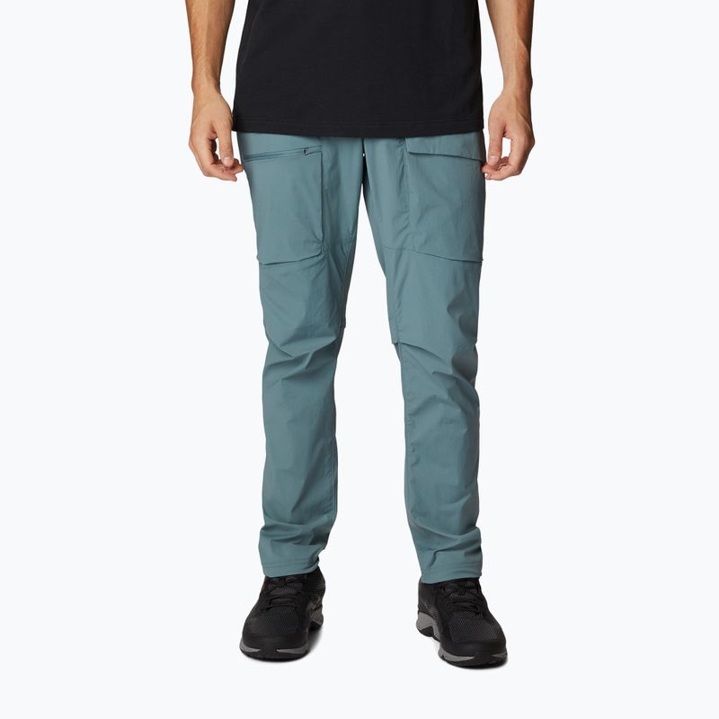 Spodnie trekkingowe męskie Columbia Maxtrail Lite metal