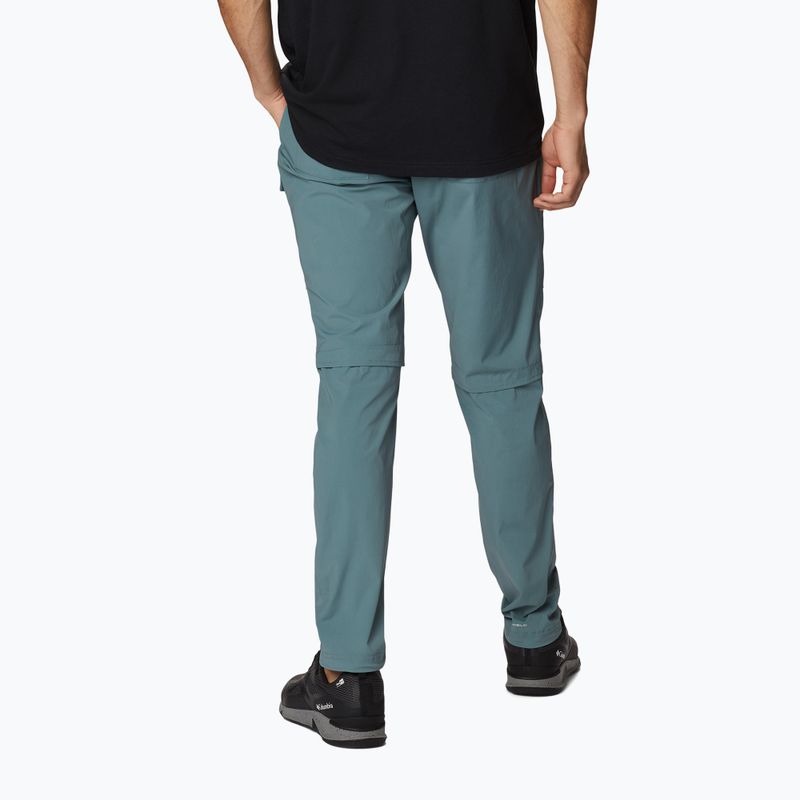 Spodnie trekkingowe męskie Columbia Maxtrail Lite metal 2
