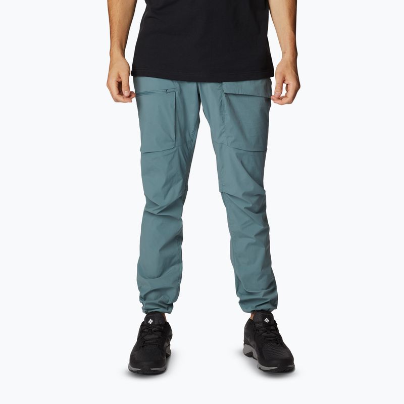 Spodnie trekkingowe męskie Columbia Maxtrail Lite metal 4