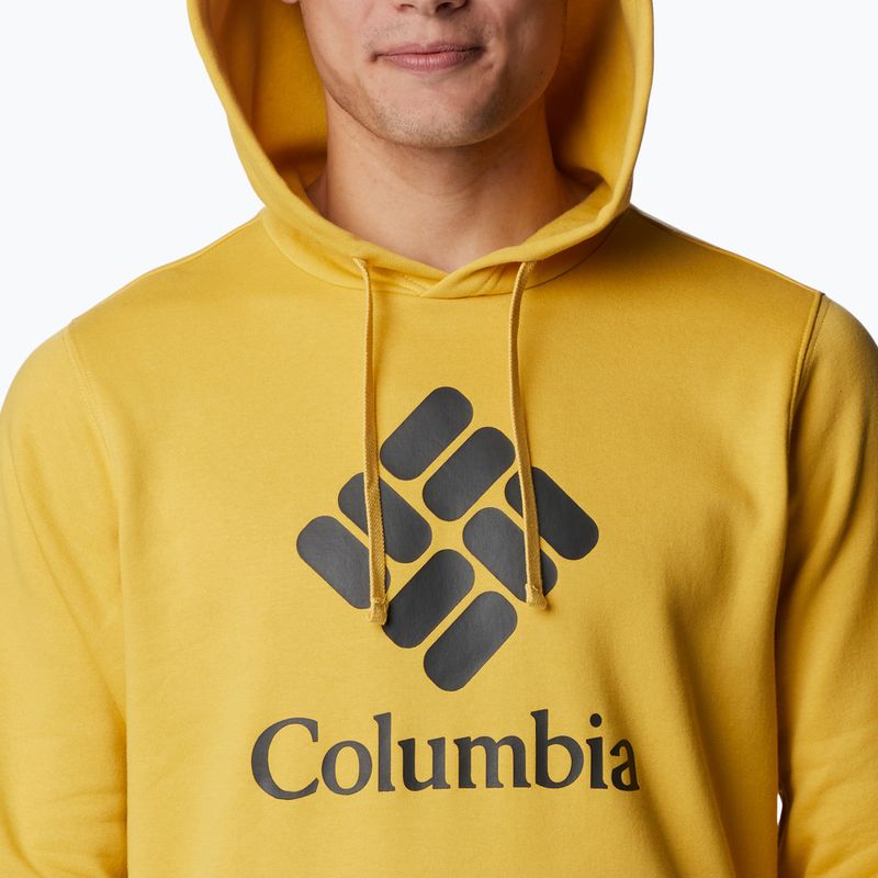 Bluza męska Columbia Trek Hoodie golden nugget/csc stacked graphic 5
