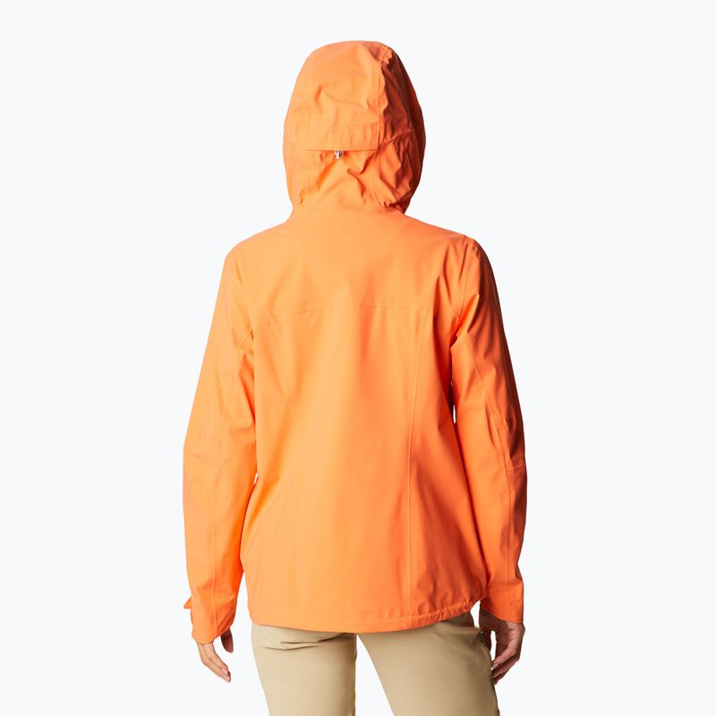 Kurtka przeciwdeszczowa damska Columbia Omni-Tech Ampli-Dry sunset orange 2