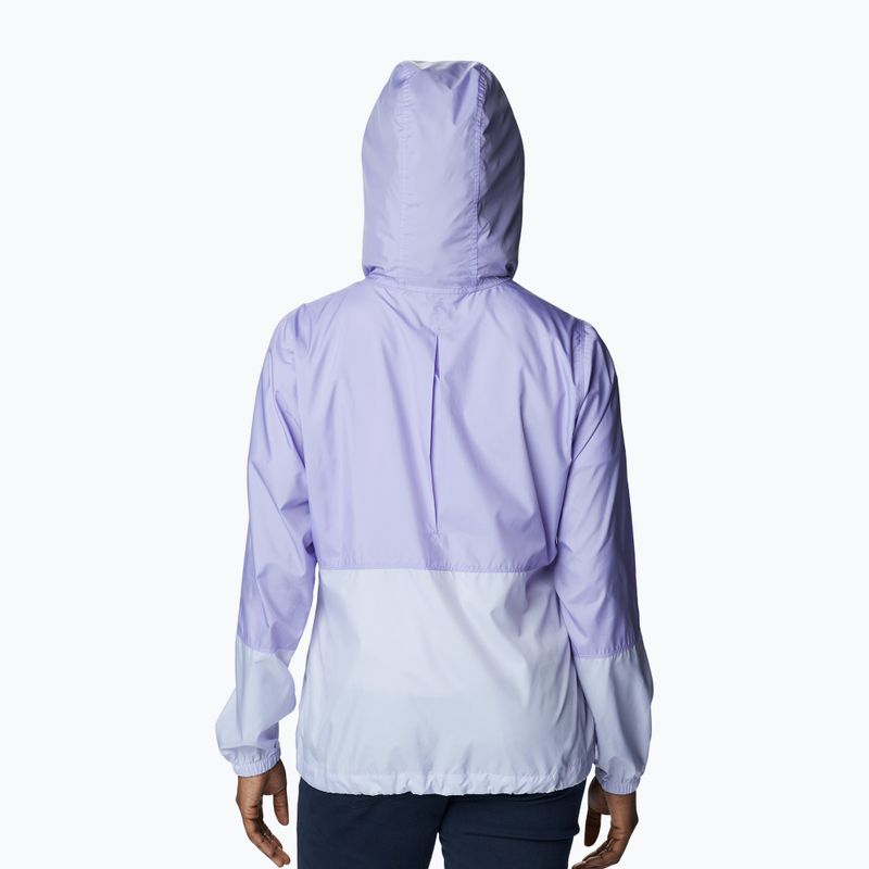 Kurtka przeciwwiatrowa damska Columbia Flash Forward frosted purple/purple tint 2