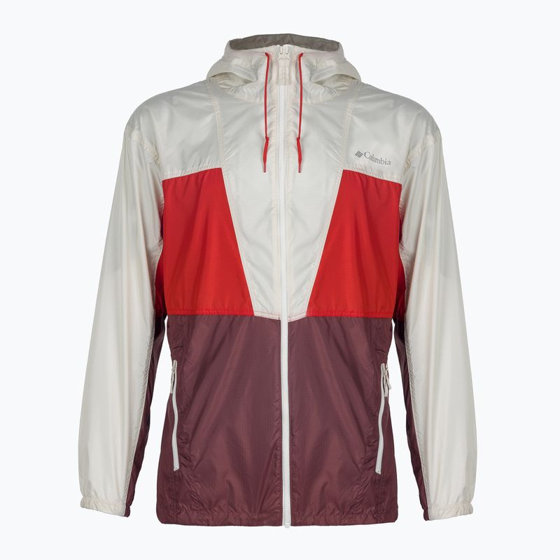 Kurtka przeciwwiatrowa męska Columbia Trail Traveler light raisin/spicy/chalk