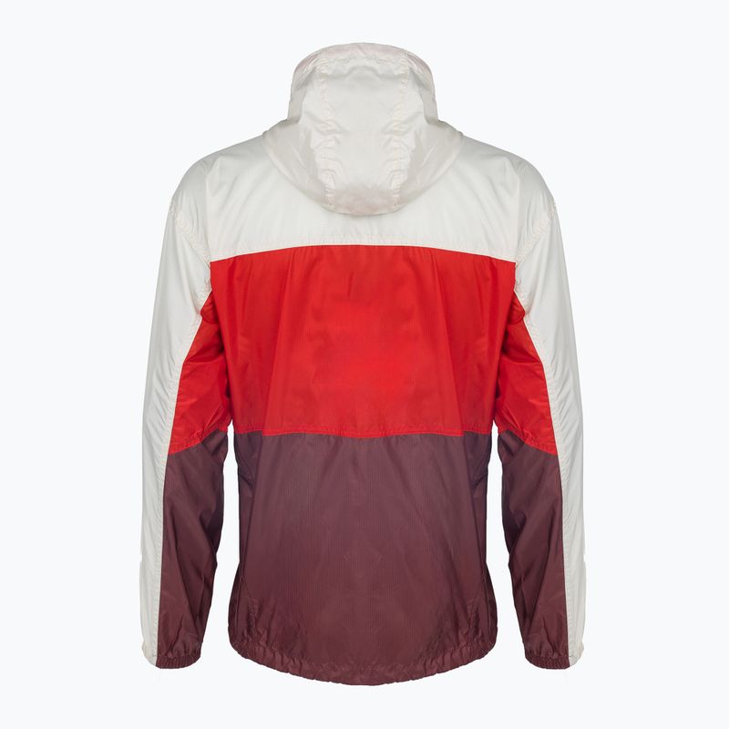 Kurtka przeciwwiatrowa męska Columbia Trail Traveler light raisin/spicy/chalk 2