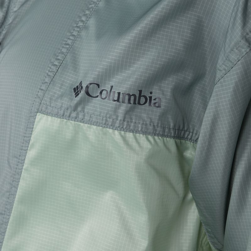 Kurtka przeciwwiatrowa męska Columbia Trail Traveler ice green/niagara 3