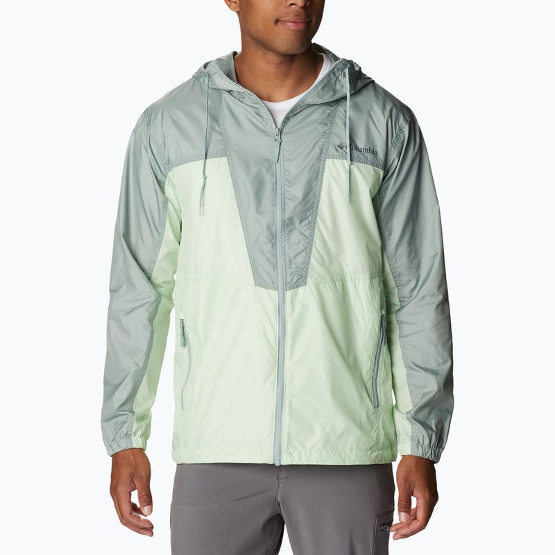 Kurtka przeciwwiatrowa męska Columbia Trail Traveler ice green/niagara 6