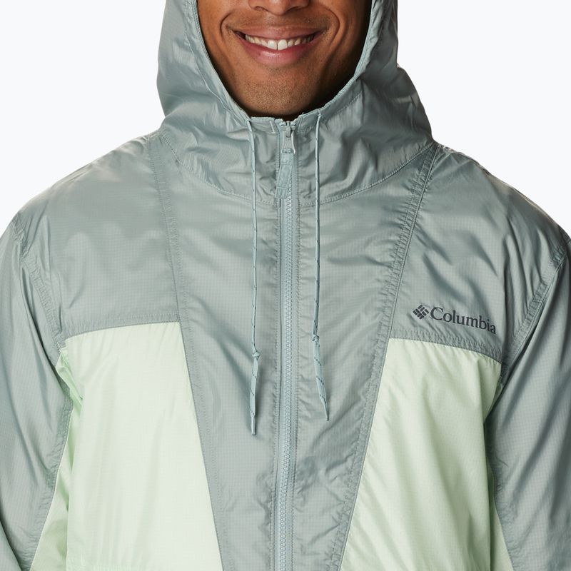 Kurtka przeciwwiatrowa męska Columbia Trail Traveler ice green/niagara 8
