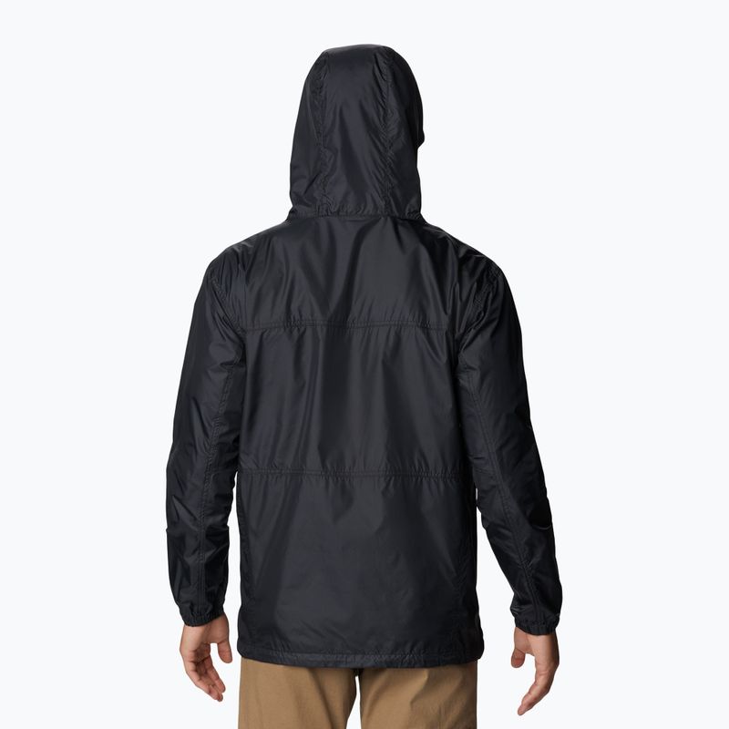 Kurtka przeciwwiatrowa męska Columbia Trail Traveler black 2