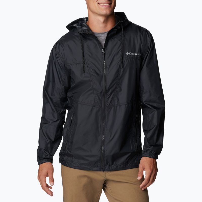 Kurtka przeciwwiatrowa męska Columbia Trail Traveler black 3