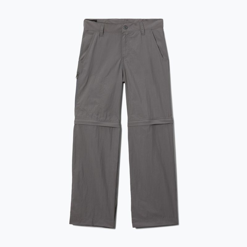 Spodnie trekkingowe dziecięce Columbia Silver Ridge IV Convertible city grey
