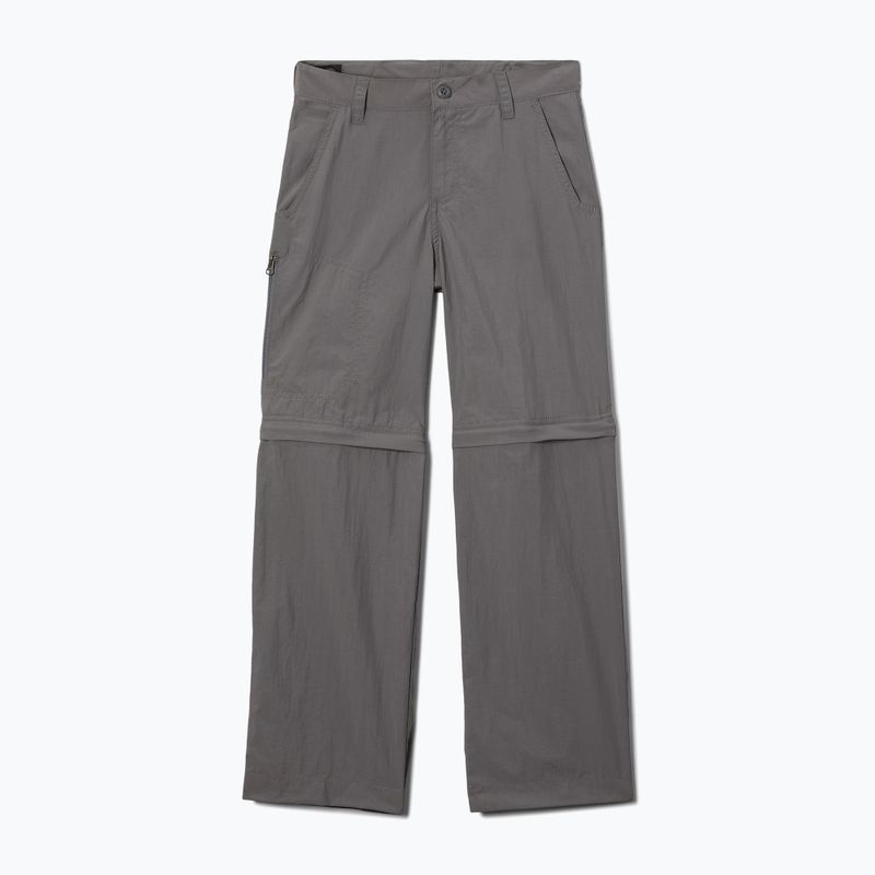 Spodnie trekkingowe dziecięce Columbia Silver Ridge IV Convertible city grey 2