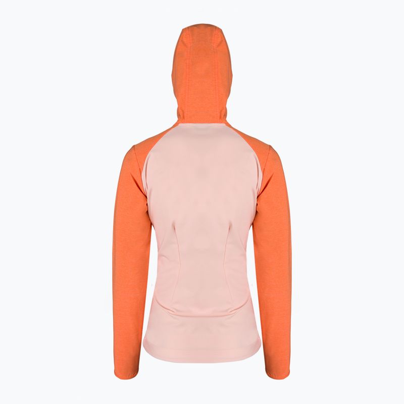 Kurtka softshell damska Columbia Heather Canyon Softshell peach blossom/sunset orange 2