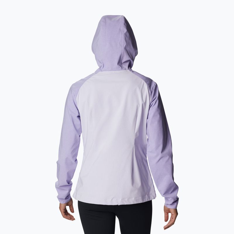 Kurtka softshell damska Columbia Heather Canyon Softshell purple tint/frosted purple 2