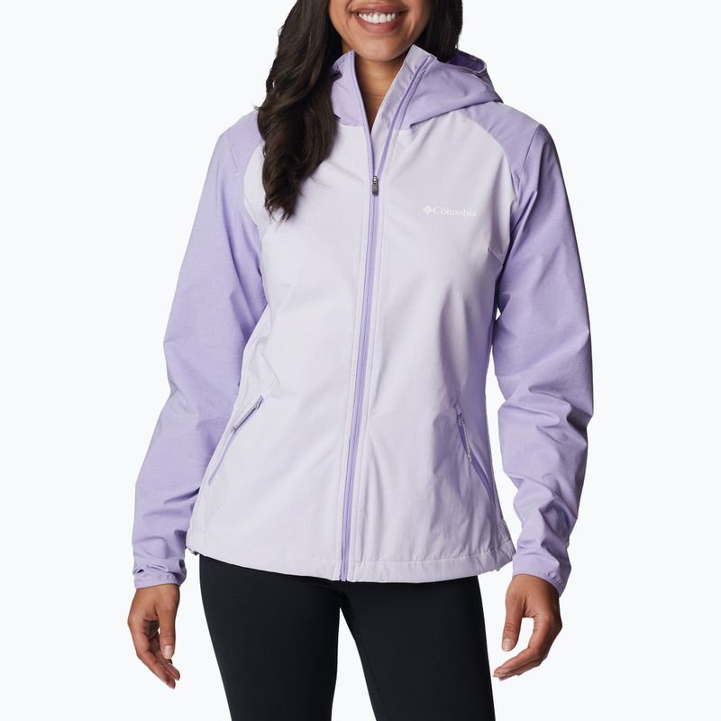 Kurtka softshell damska Columbia Heather Canyon Softshell purple tint/frosted purple 3