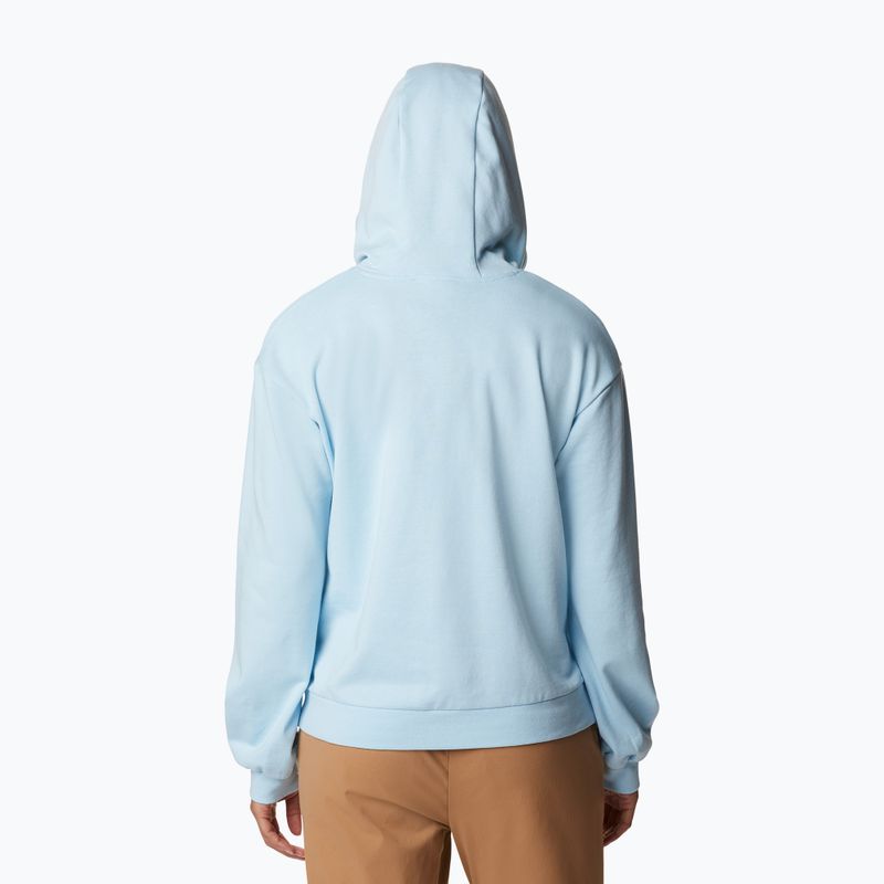 Bluza damska Columbia Logo III French Terry spring blue 2
