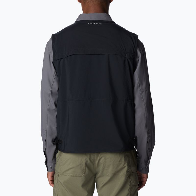 Bezrękawnik trekkingowy męski Columbia Silver Ridge Utility black 2