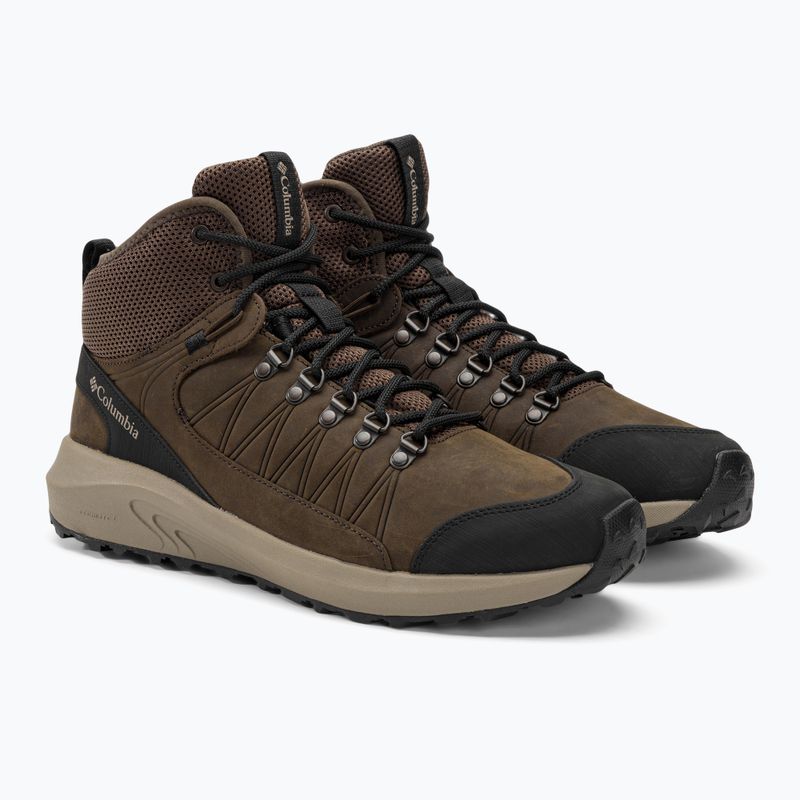 Buty trekkingowe męskie Columbia Trailstorm Crest Mid WP cordovan/black 4
