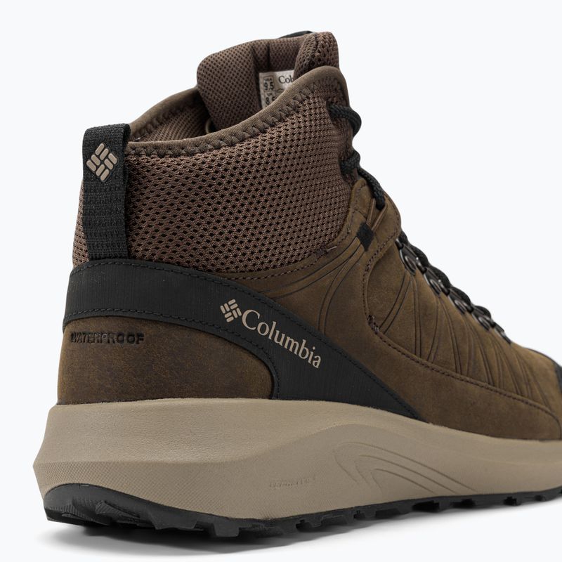 Buty trekkingowe męskie Columbia Trailstorm Crest Mid WP cordovan/black 9