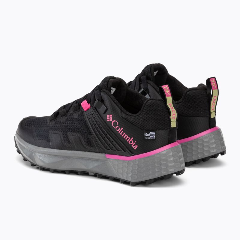 Buty damskie Columbia Facet 75 Od black/wild geranium 3