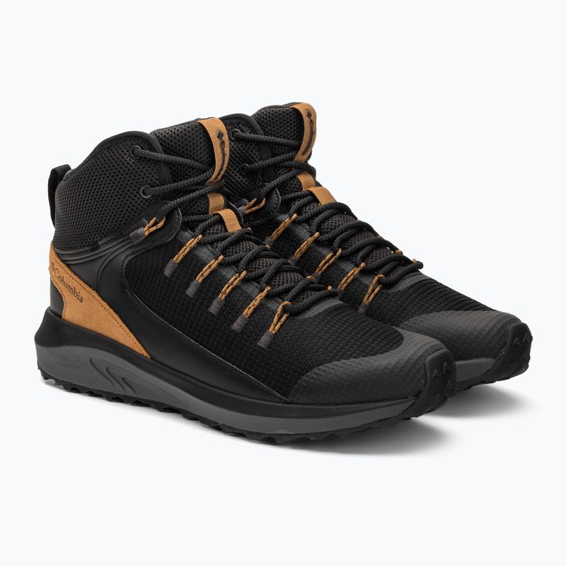 Buty trekkingowe męskie Columbia Trailstorm Mid Wp black/elk 4
