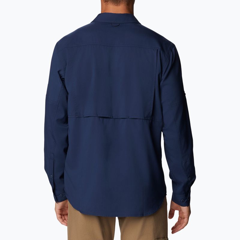 Koszula męska Columbia Silver Ridge Utility Lite collegiate navy 2