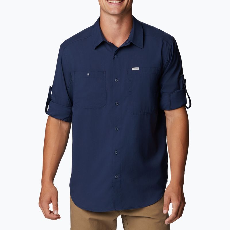 Koszula męska Columbia Silver Ridge Utility Lite collegiate navy 3