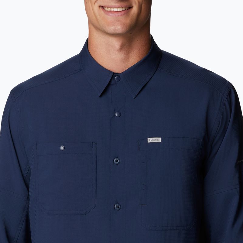 Koszula męska Columbia Silver Ridge Utility Lite collegiate navy 5