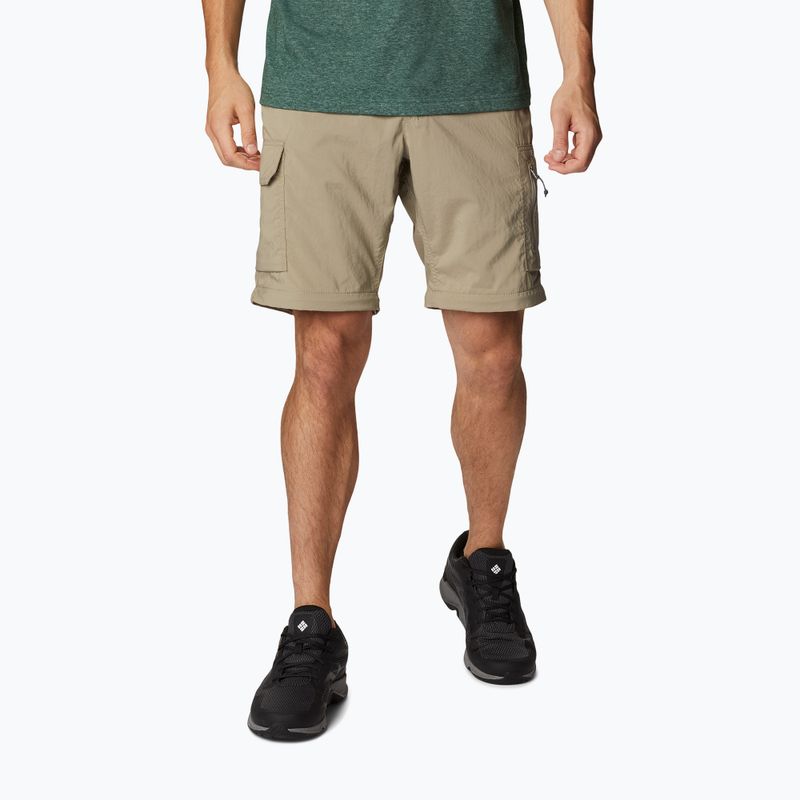 Spodnie trekkingowe męskie Columbia Silver Ridge Utility Convertible tusk 2