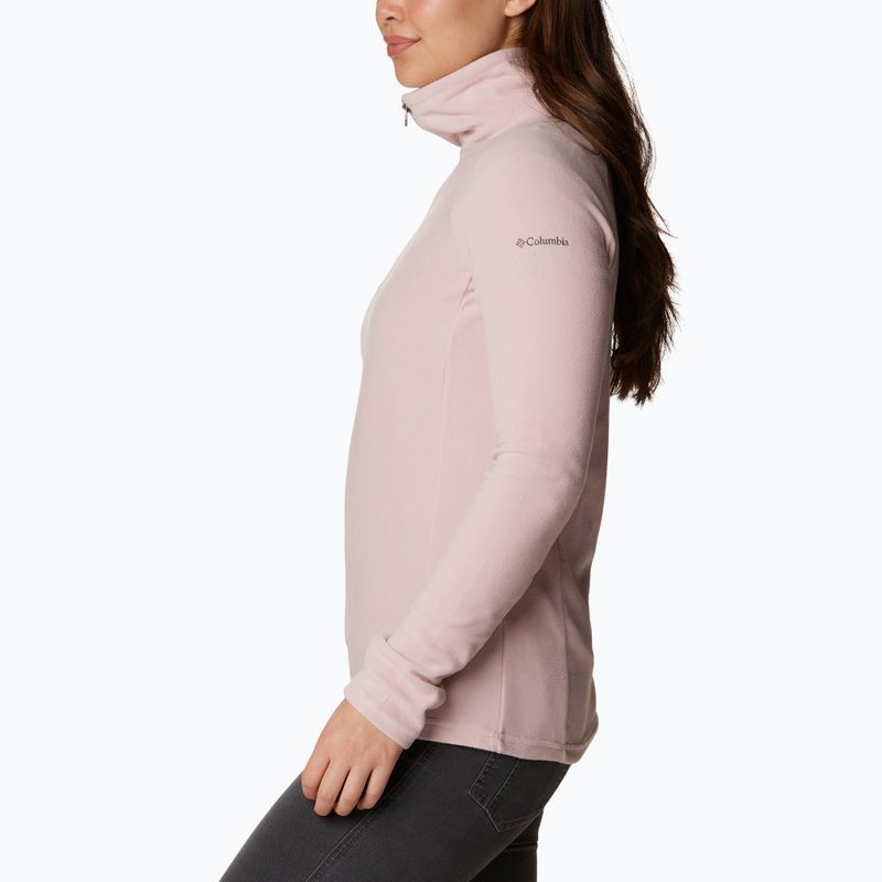 Bluza polarowa damska Columbia Glacial IV 1/2 Zip dusty pink 2