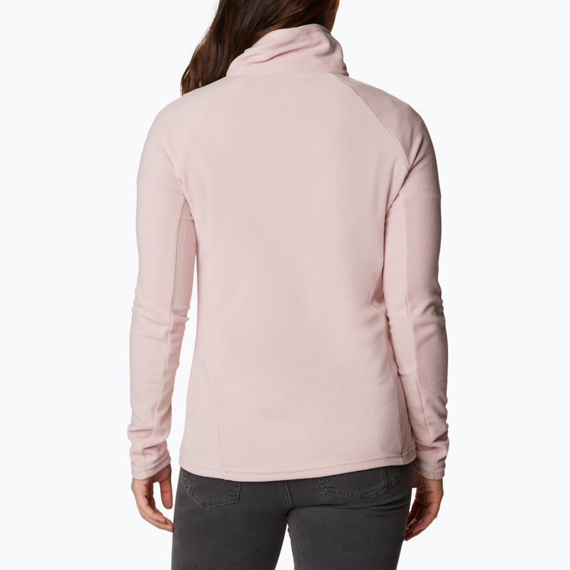 Bluza polarowa damska Columbia Glacial IV 1/2 Zip dusty pink 3