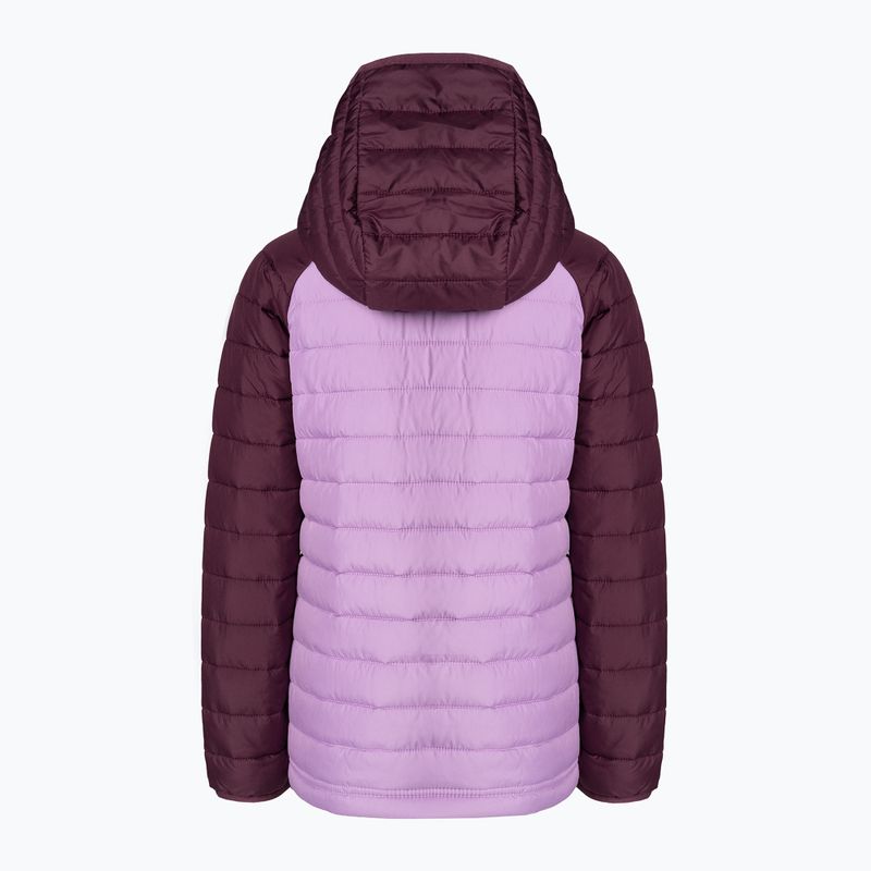 Kurtka dziecięca Columbia Powder Lite Hooded gumdrop/marionberry 2