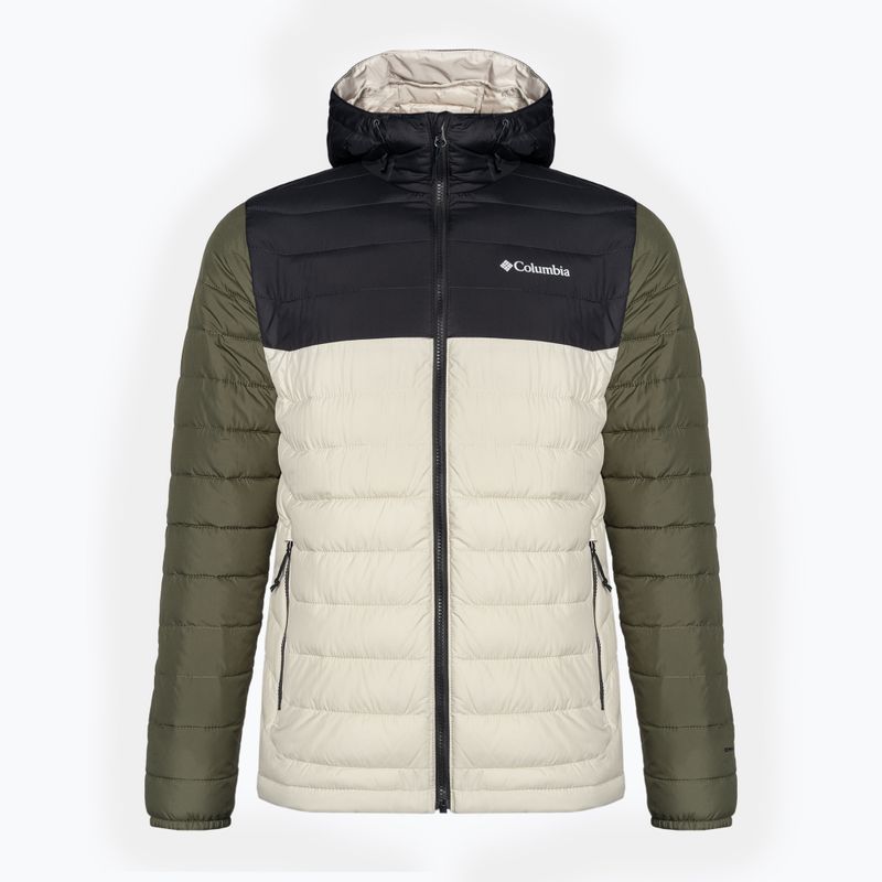 Kurtka męska Columbia Powder Lite Hooded dark stone/shark/stone green 8