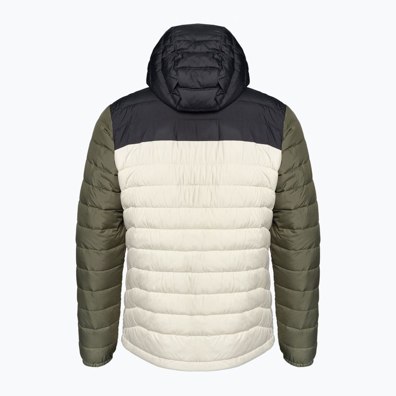 Kurtka męska Columbia Powder Lite Hooded dark stone/shark/stone green 9