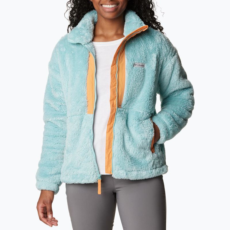 Bluza damska Columbia Boundless Discovery Sherpa aqua haze/sunset peach 4