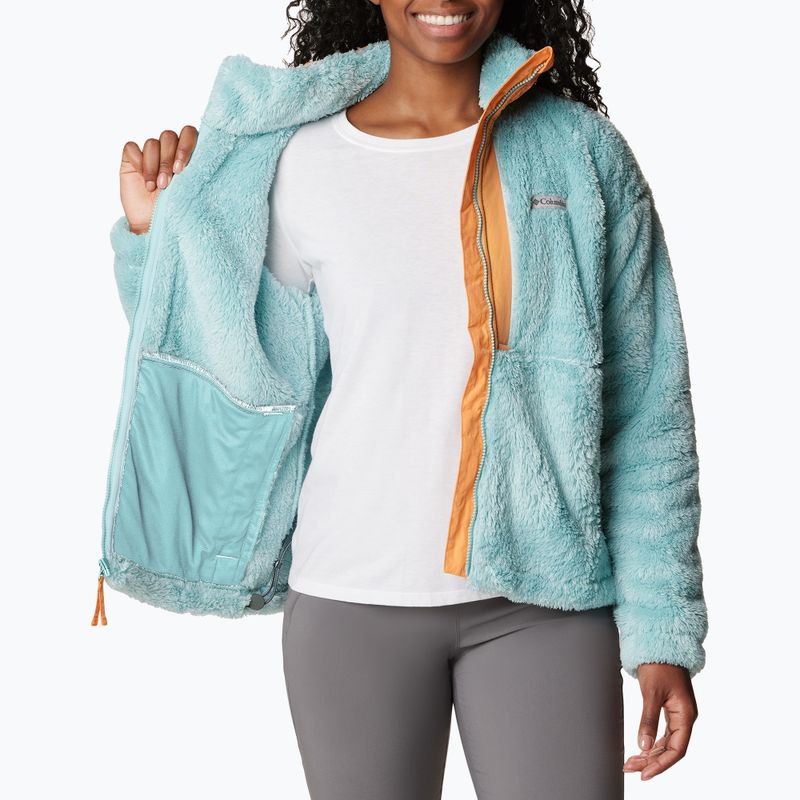 Bluza damska Columbia Boundless Discovery Sherpa aqua haze/sunset peach 5