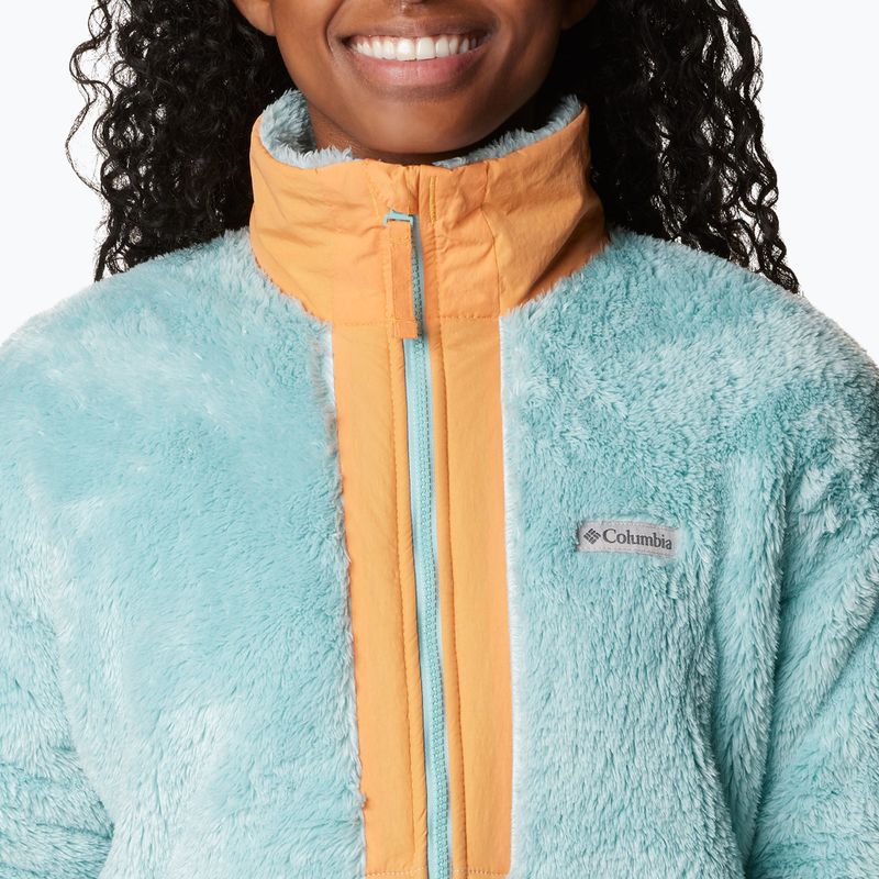 Bluza damska Columbia Boundless Discovery Sherpa aqua haze/sunset peach 6